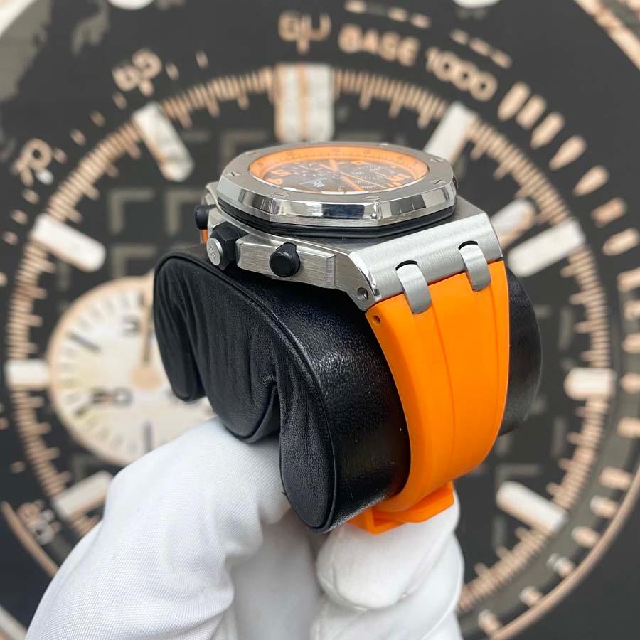 Audemars Piguet Royal Oak Offshore Chronograph "Volcano" 42mm 26170ST Black Dial Pre-Owned - Gotham Trading
