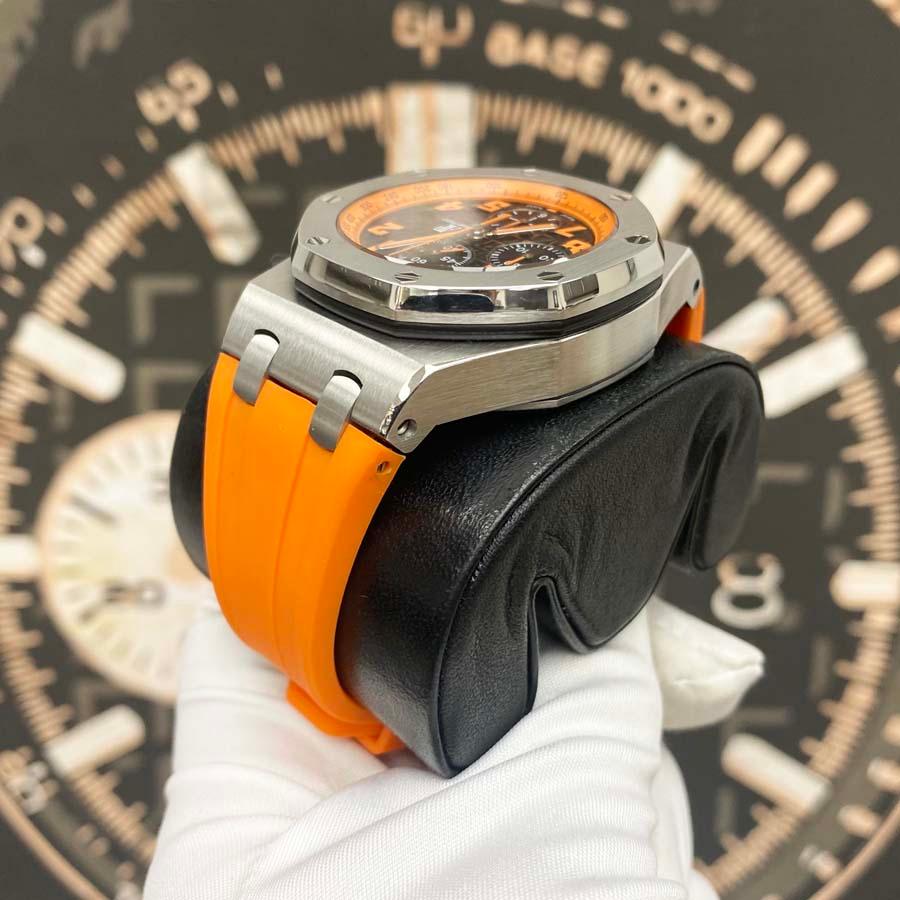 Audemars Piguet Royal Oak Offshore Chronograph "Volcano" 42mm 26170ST Black Dial Pre-Owned - Gotham Trading