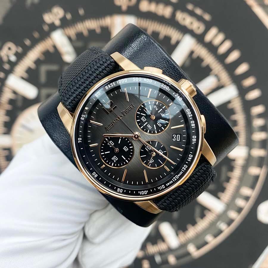 Audemars Piguet Code 11.59 Chronograph 41mm 26393NR Black Dial Pre-Owned - Gotham Trading