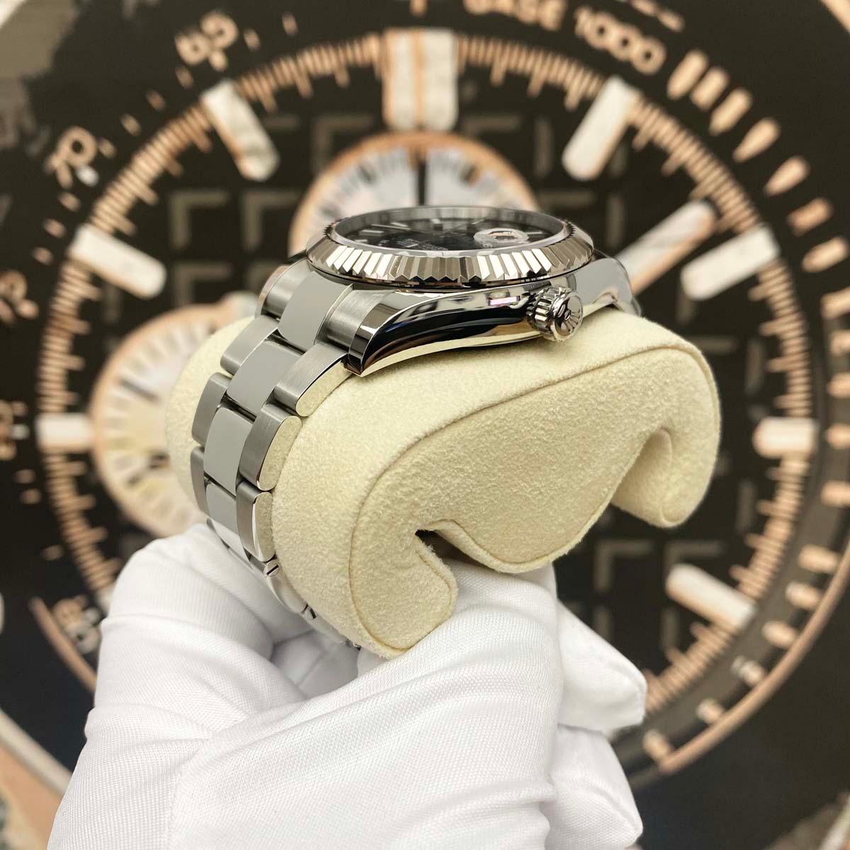Rolex Sky-Dweller 42mm 326934 Black Dial Pre-Owned - Gotham Trading