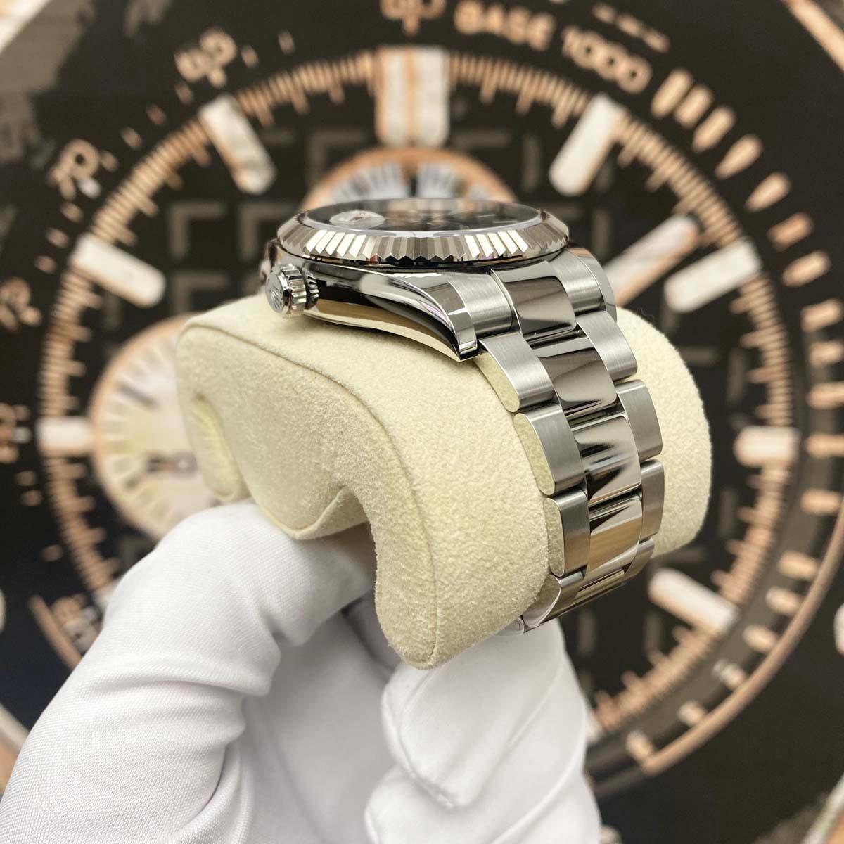Rolex Sky-Dweller 42mm 326934 Black Dial Pre-Owned - Gotham Trading