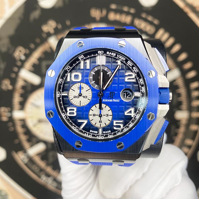 Audemars Piguet Noverlty Royal Oak Offshore Chronograph 44mm 26405CE Blue Dial