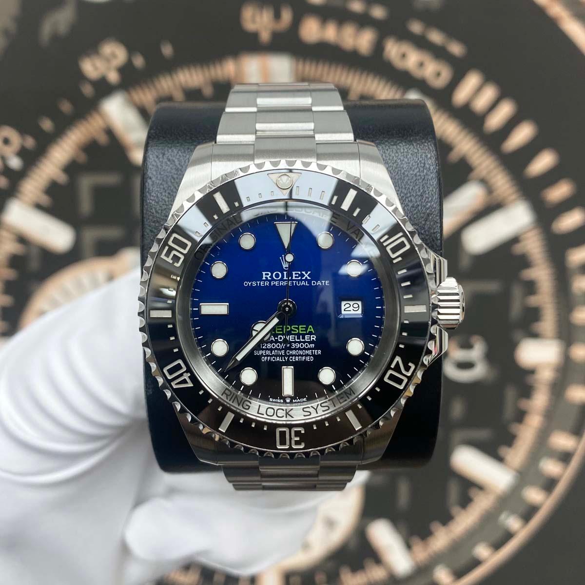 Rolex Sea-Dweller Deepsea 44mm 126660 James Cameron Blue / Black Dial Pre-Owned - Gotham Trading