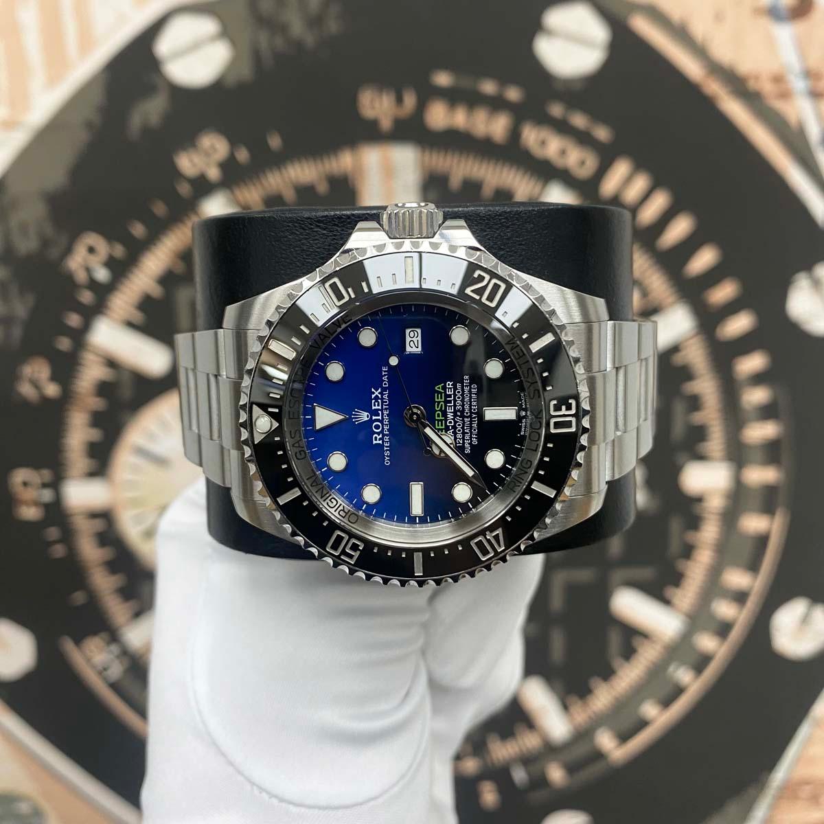 Rolex Sea-Dweller Deepsea 44mm 126660 James Cameron Blue / Black Dial Pre-Owned - Gotham Trading