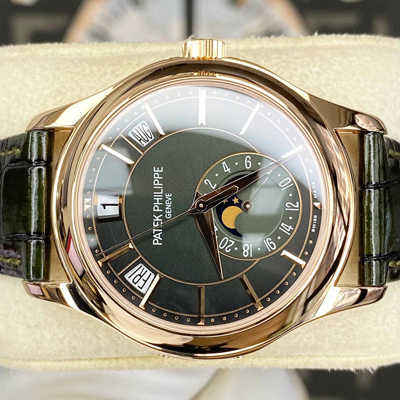 Patek Philippe Annual Calendar Complication 40mm 5205R Green Dial