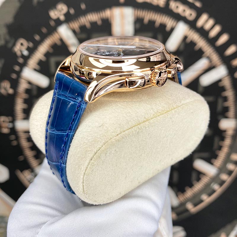 Patek Philippe Annual Calendar Chronograph Complication 42mm 5905R Blue Dial