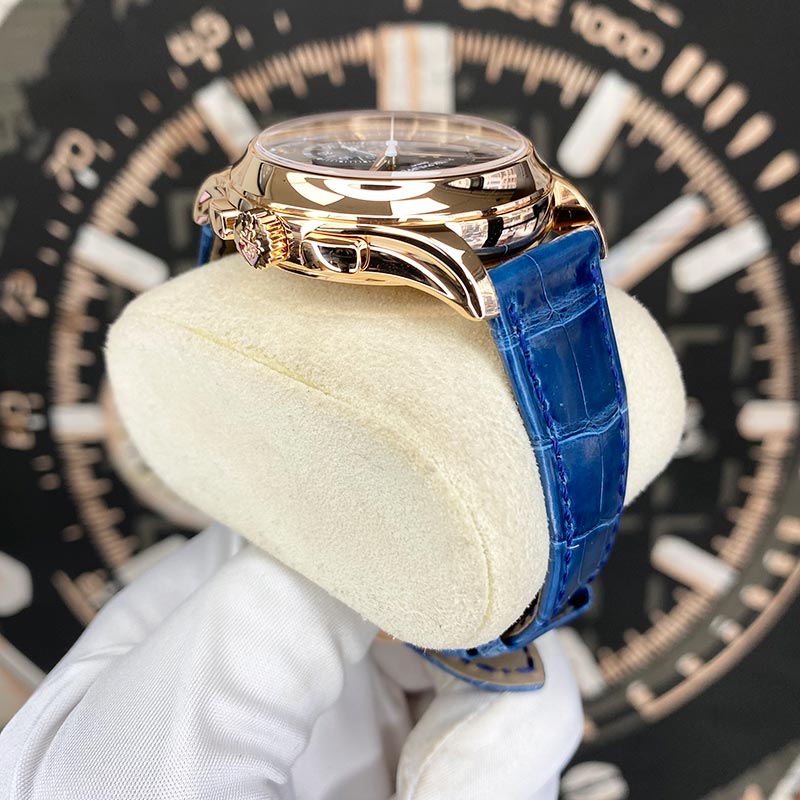 Patek Philippe Annual Calendar Chronograph Complication 42mm 5905R Blue Dial