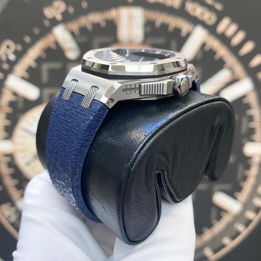 Audemars Piguet Royal Oak Offshore Selfwinding Music Edition 37mm 77600TI.OO.A343CA.01 Blue Dial Pre-Owned - Gotham Trading