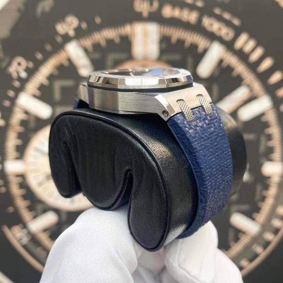 Audemars Piguet Royal Oak Offshore Selfwinding Music Edition 37mm 77600TI.OO.A343CA.01 Blue Dial Pre-Owned - Gotham Trading
