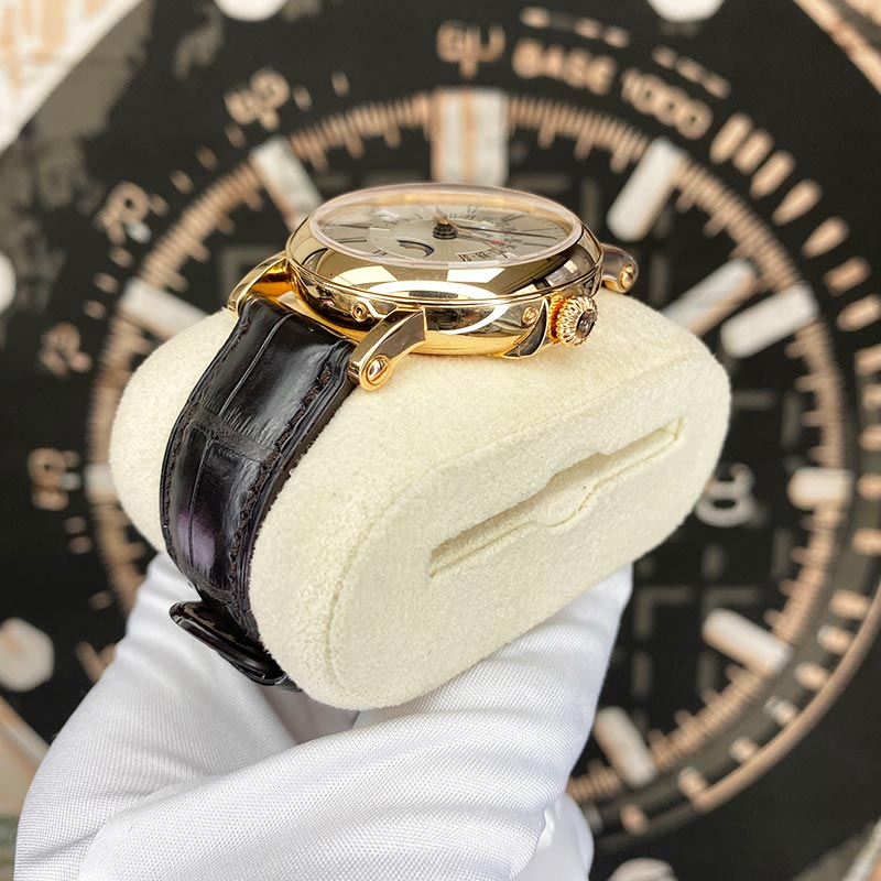 Patek Philippe Grand Complications Perpetual Calendar Moon Phase 38mm 5159R White Dial Pre-Owned