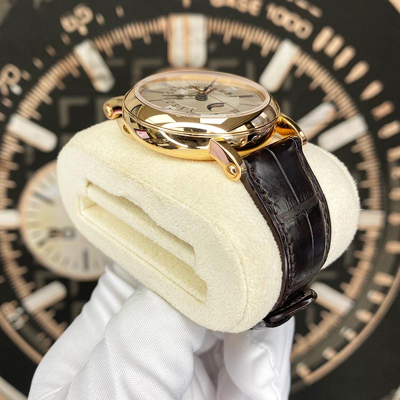 Patek Philippe Grand Complications Perpetual Calendar Moon Phase 38mm 5159R White Dial Pre-Owned