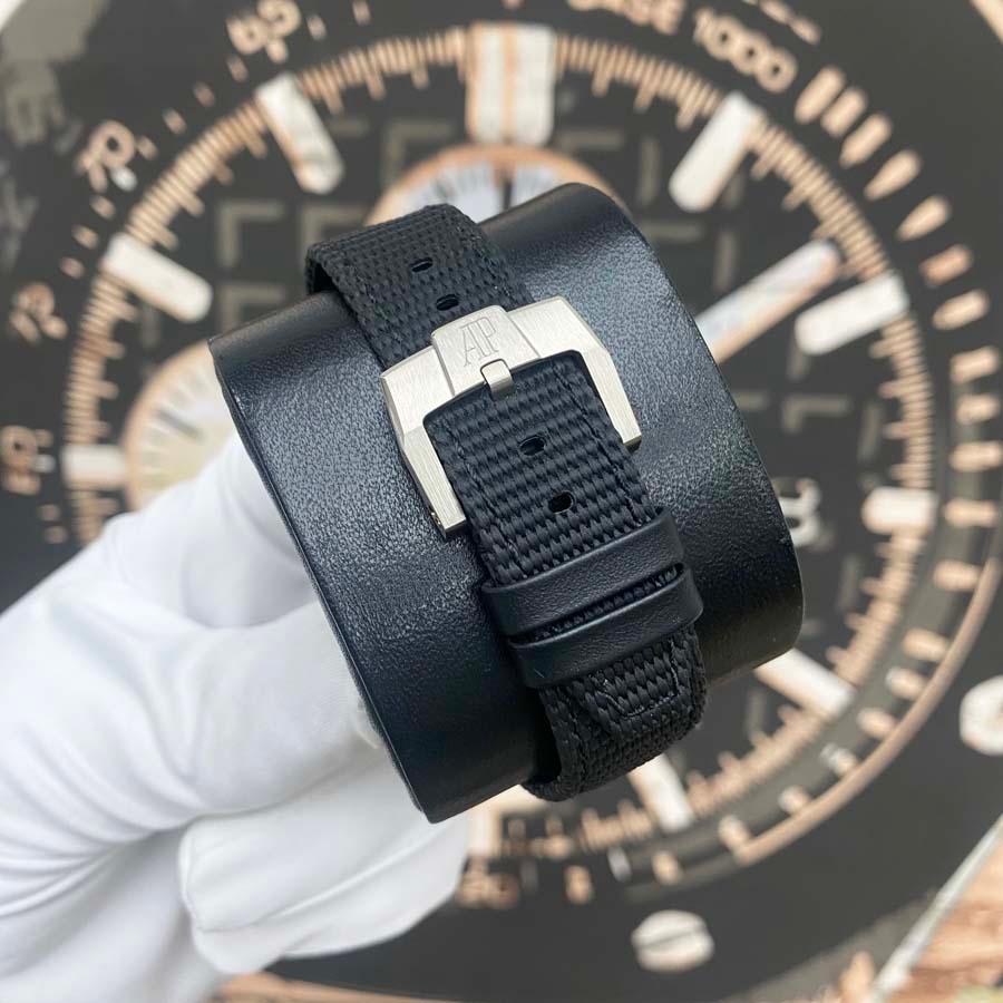 Audemars Piguet Code 11.59 Chronograph 41mm 26393BC Smoked Blue Dial Pre-Owned - Gotham Trading
