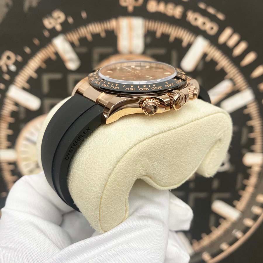 Rolex Daytona 40mm Oyster Flex 116515LN Chocolate Dial Pre-Owned - Gotham Trading