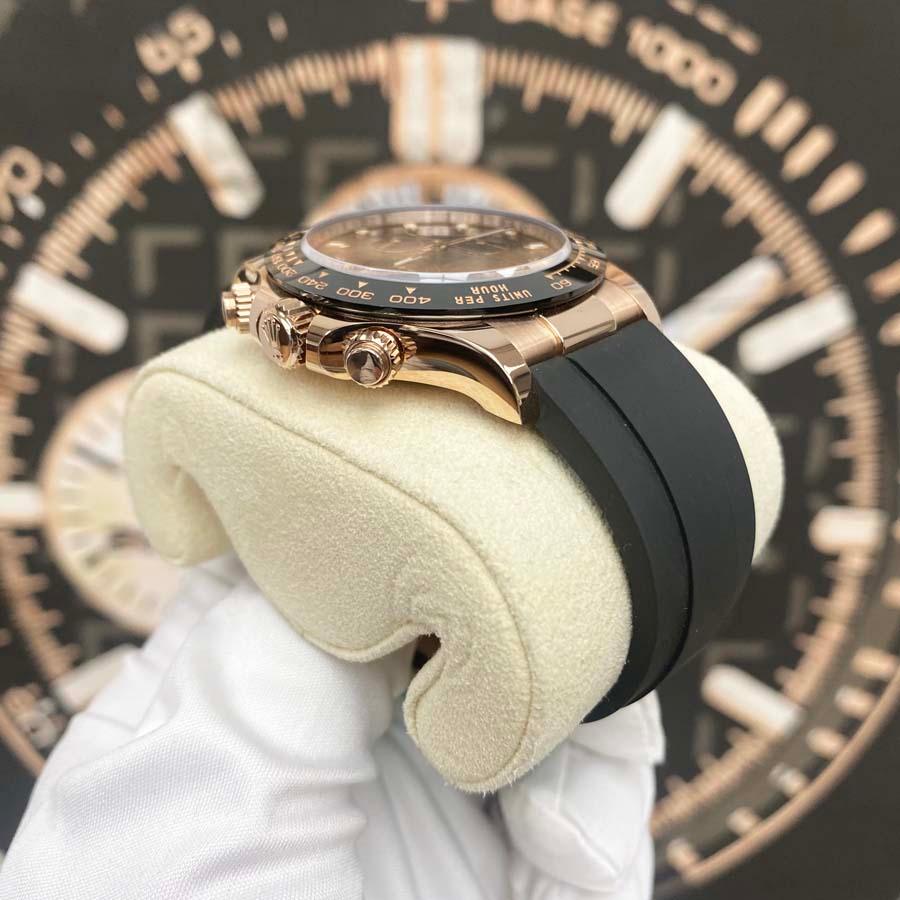 Rolex Daytona 40mm Oyster Flex 116515LN Chocolate Dial Pre-Owned - Gotham Trading