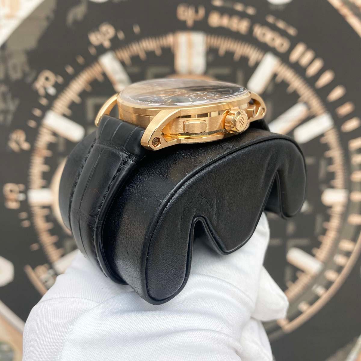 Audemars Piguet Code 11.59 Chronograph 41mm 26393OR Black Dial Pre-Owned - Gotham Trading
