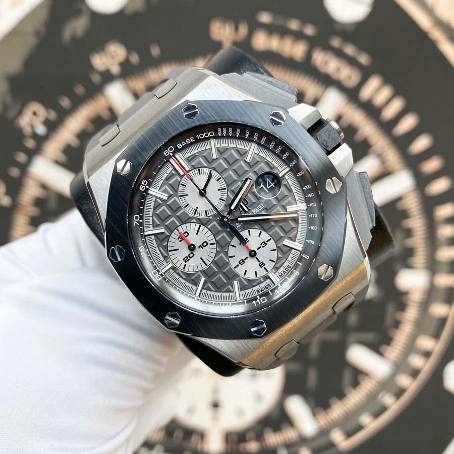 Audemars Piguet Royal Oak Offshore Chronograph 44mm 26400IO.OO.A004CA.01 Grey Dial Pre-Owned - Gotham Trading