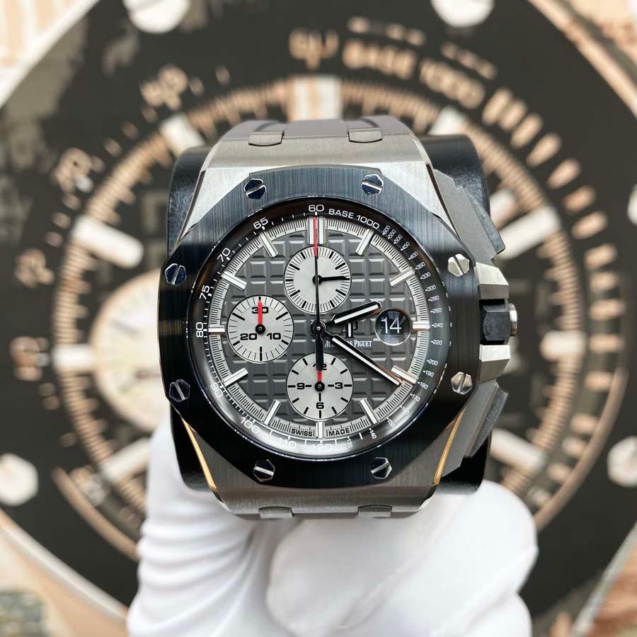 Audemars Piguet Royal Oak Offshore Chronograph 44mm 26400IO.OO.A004CA.01 Grey Dial Pre-Owned - Gotham Trading