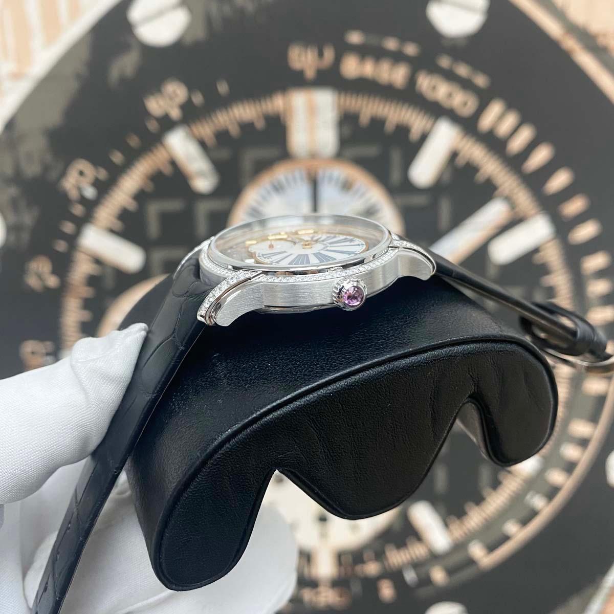 Audemars Piguet Millenary Hand-Wound 39mm 77247BC.ZZ.A813CR.01 Openworked/Mother of Pearl Dial - Gotham Trading