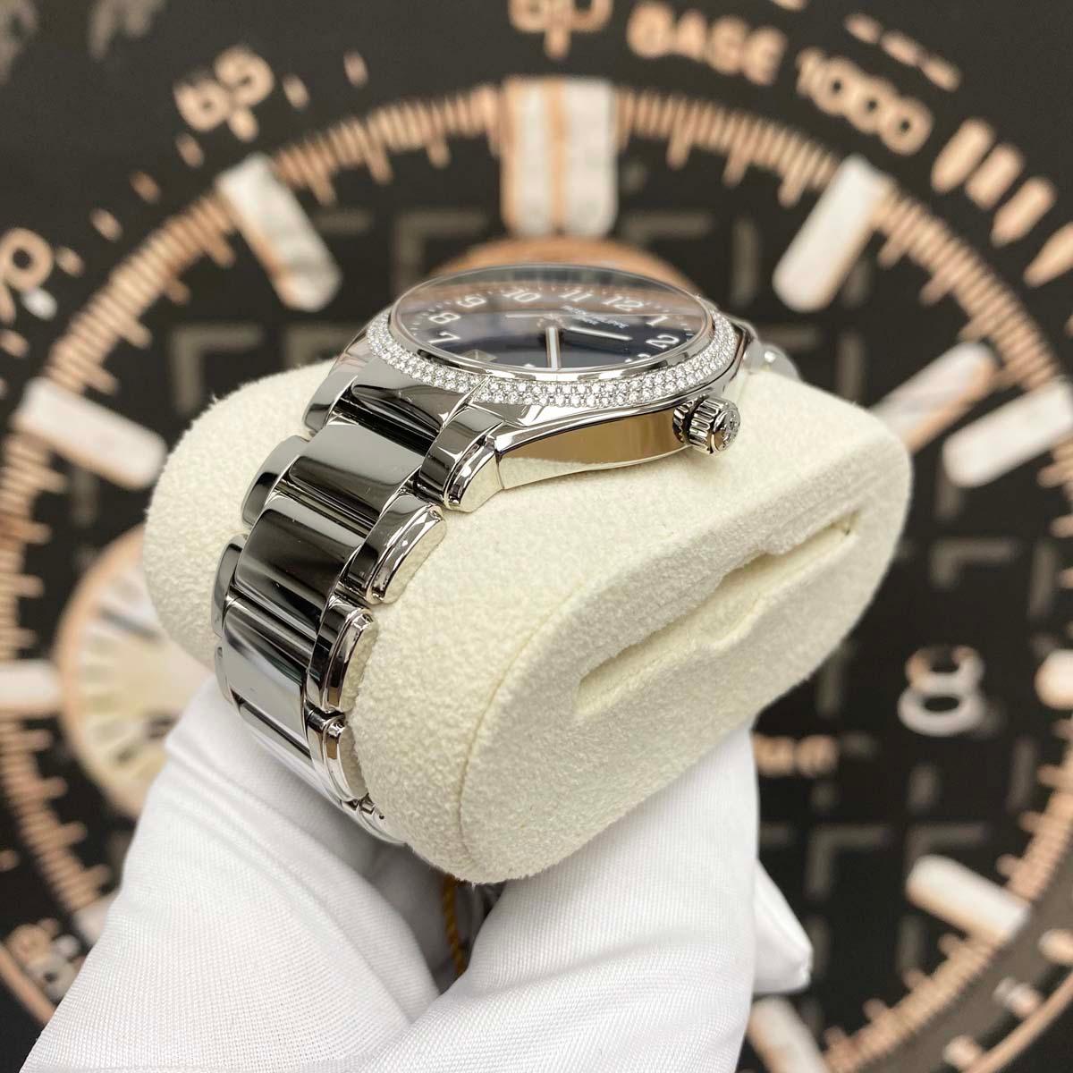 Patek Philippe Round Automatic Twenty-4 36mm 7300/1200A Blue Dial Pre-Owned - Gotham Trading