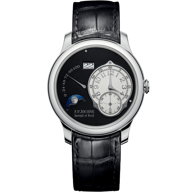 F.P.Journe Black Label Lune LN 42mm-40mm Black Dial