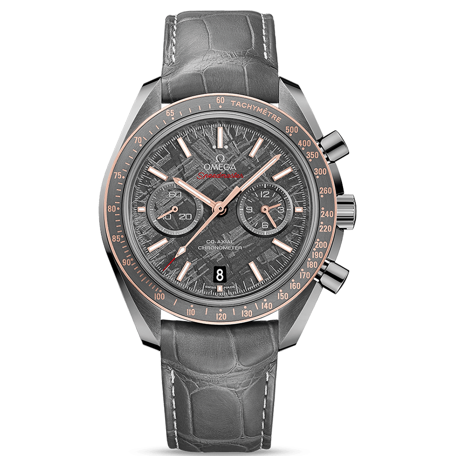 Omega Speedmaster Dark Side Of The Moon Co-Axial Chronometer Chronograph 44.25mm 311.63.44.51.99.001  "Meteorite" Fold Clasp