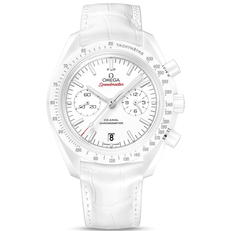 Omega Speedmaster Dark Side Of The Moon Co-Axial Chronometer Chronograph 44.25mm 311.93.44.51.04.002 Skeletonized Case Back "White Side Of The Moon"