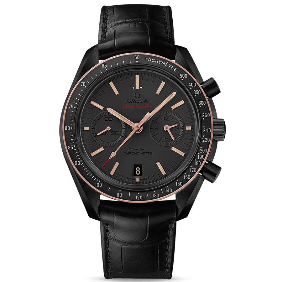 Omega Speedmaster Dark Side Of The Moon Co-Axial Chronometer Chronograph 44.25mm "Sedna Black"