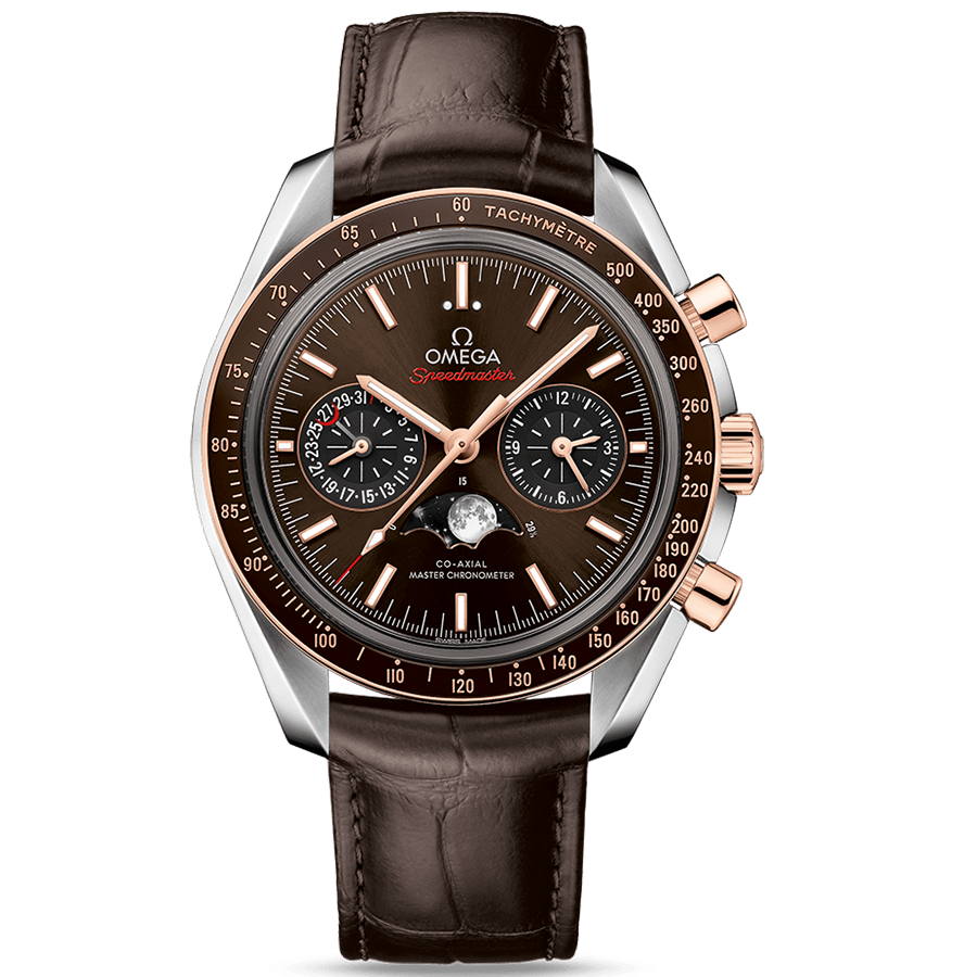 Omega Speedmaster Moonphase Co-Axial Master Chronometer Moonphase Chronograph 44.25mm 304.23.44.52.13.001 Skeletonized Case Back