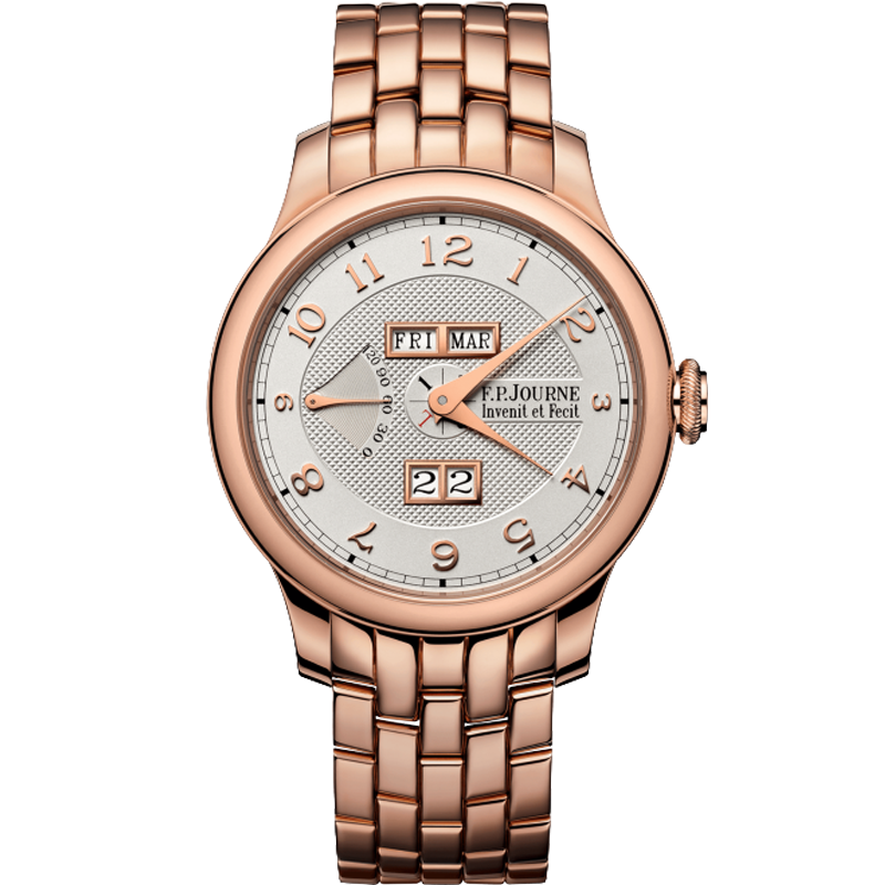 F.P.Journe Classique Quantième Perpétuel Full Rose Gold QP 42mm-40mm Silver Dial