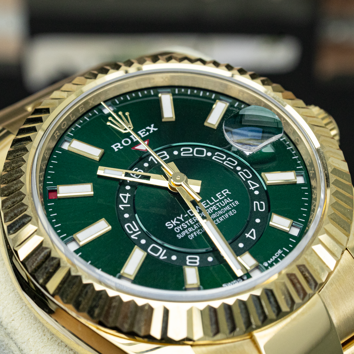 Rolex Sky-Dweller 336938 42mm Green Dial
