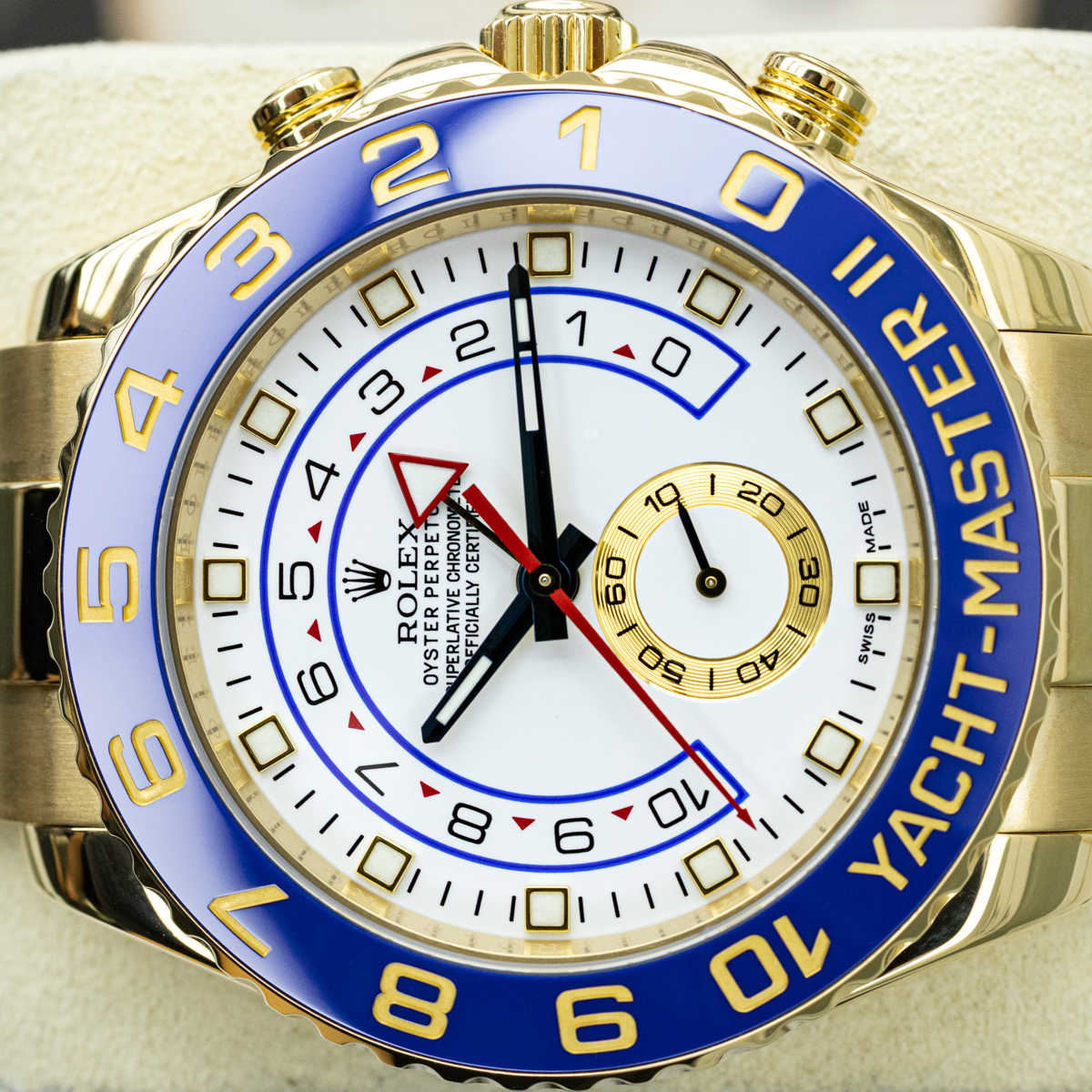 Rolex Yacht-Master II 116688 44mm White Dial Pre-Owned