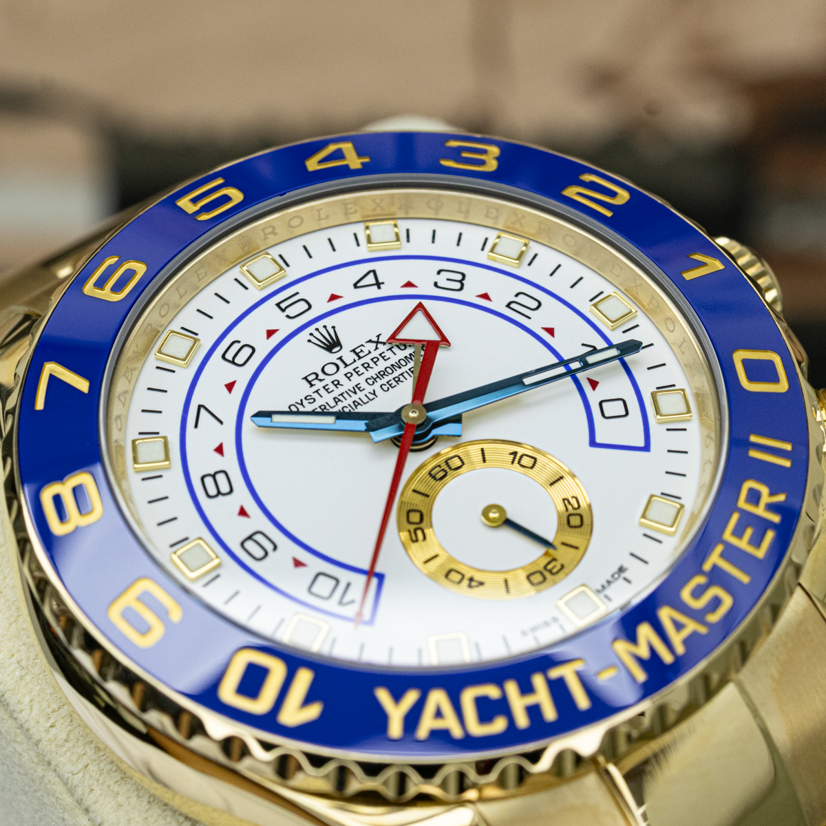 Rolex Yacht-Master II 116688 44mm White Dial Pre-Owned