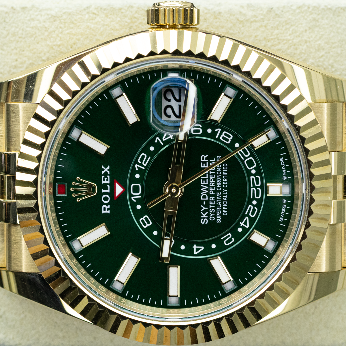 Rolex Sky-Dweller 336938 42mm Green Dial