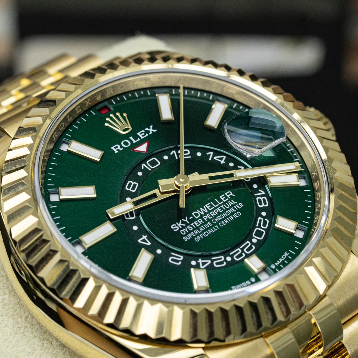 Rolex Sky-Dweller 336938 42mm Green Dial
