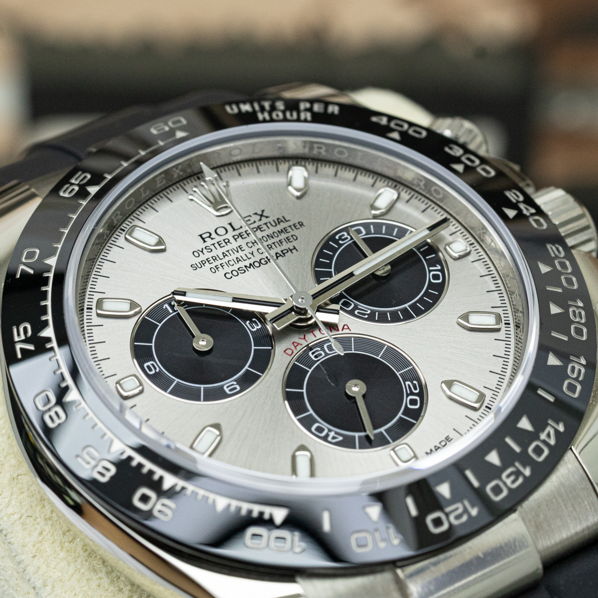 Rolex Cosmograph Daytona 116519LN 40mm Silver Dial Pre-Owned
