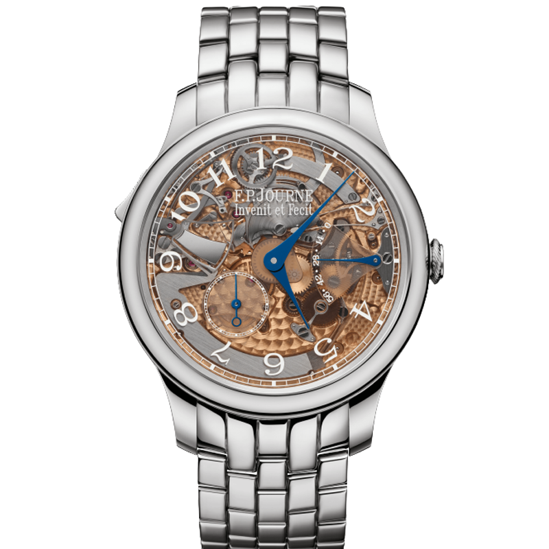 F.P.Journe Classique Répétition Souveraine Full Stainless Steel RM 40mm Openworked Dial