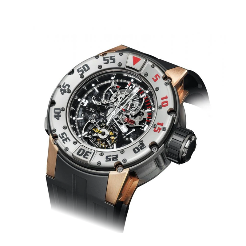 Richard Mille RM 025 Tourbillon Chronograph 49.7mm Openworked Dial