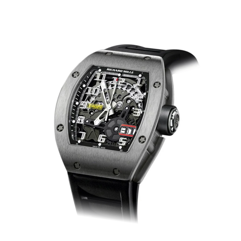 Richard Mille RM 029 Automatic Oversize Date 48mm Openworked Dial