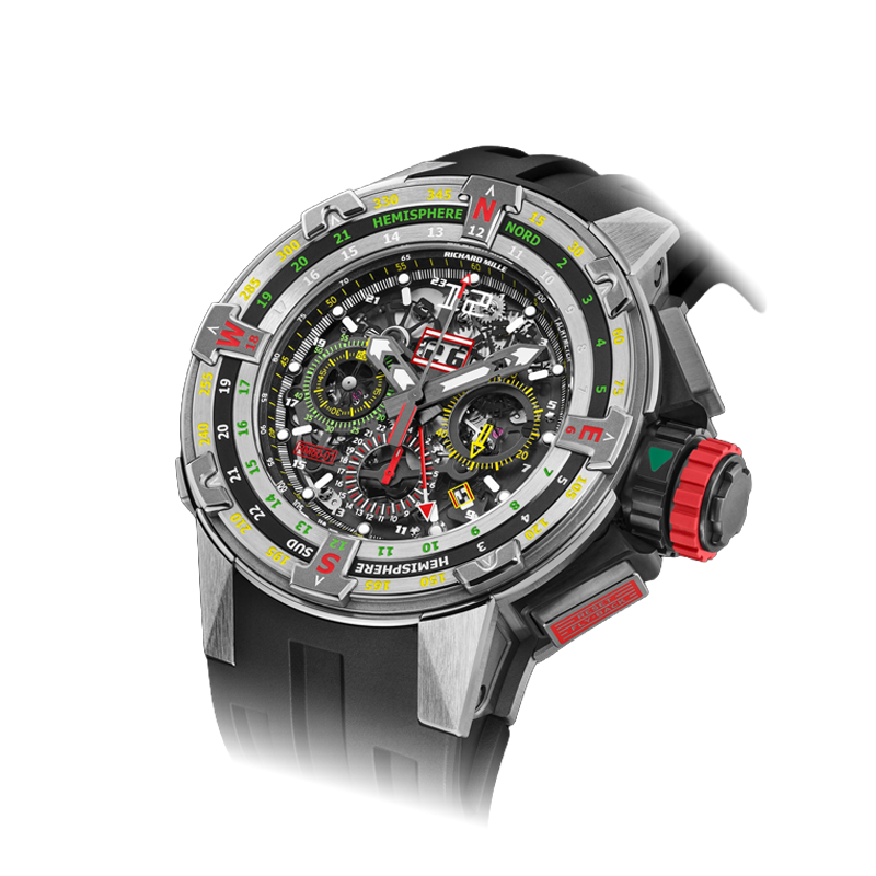 Richard Mille RM60-01 Automatic Flyback Chronograph Les Voiles de St Barth Open-Work Dial