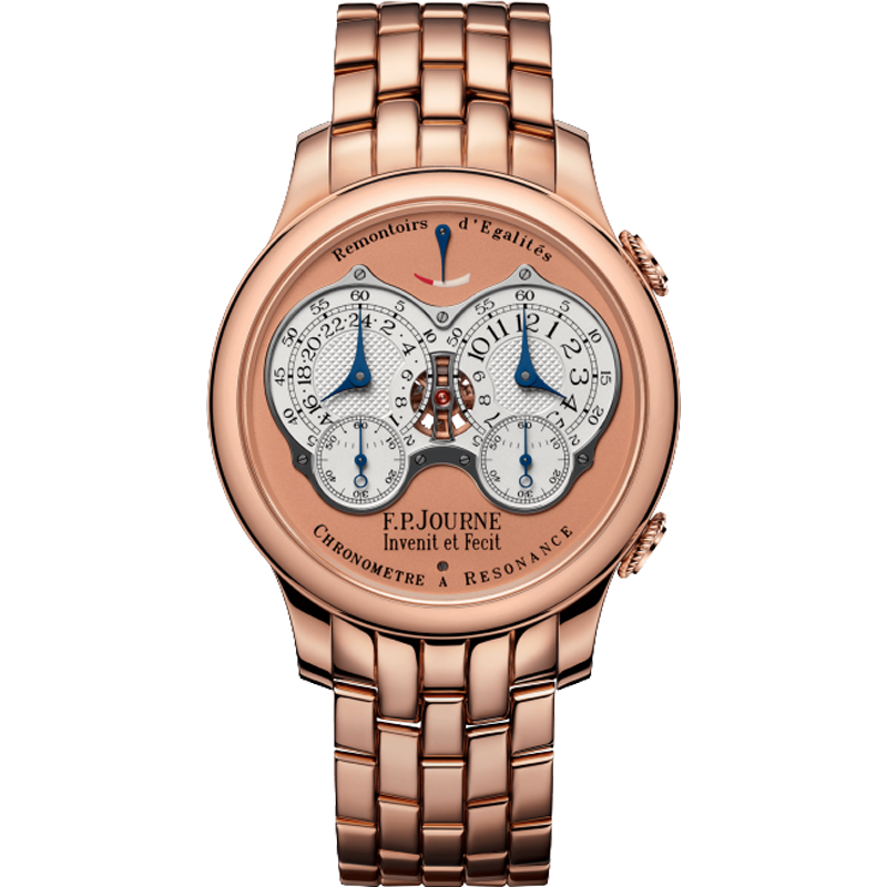 F.P.Journe Classique Chronomètre à Résonance Full Rose Gold RQ 42mm-40mm Rose Gold Dial