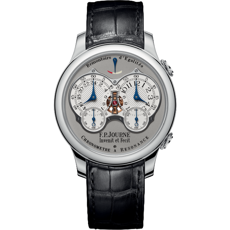 F.P.Journe Classique Chronomètre à Résonance Platinum RQ 42mm-40mm White Gold Dial