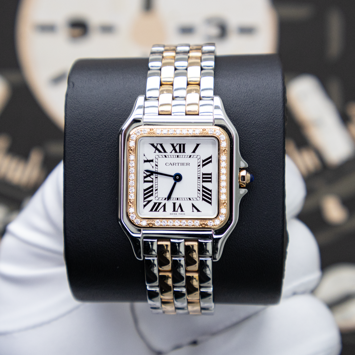 Cartier Panthère W3PN0015 27mm Silver Dial