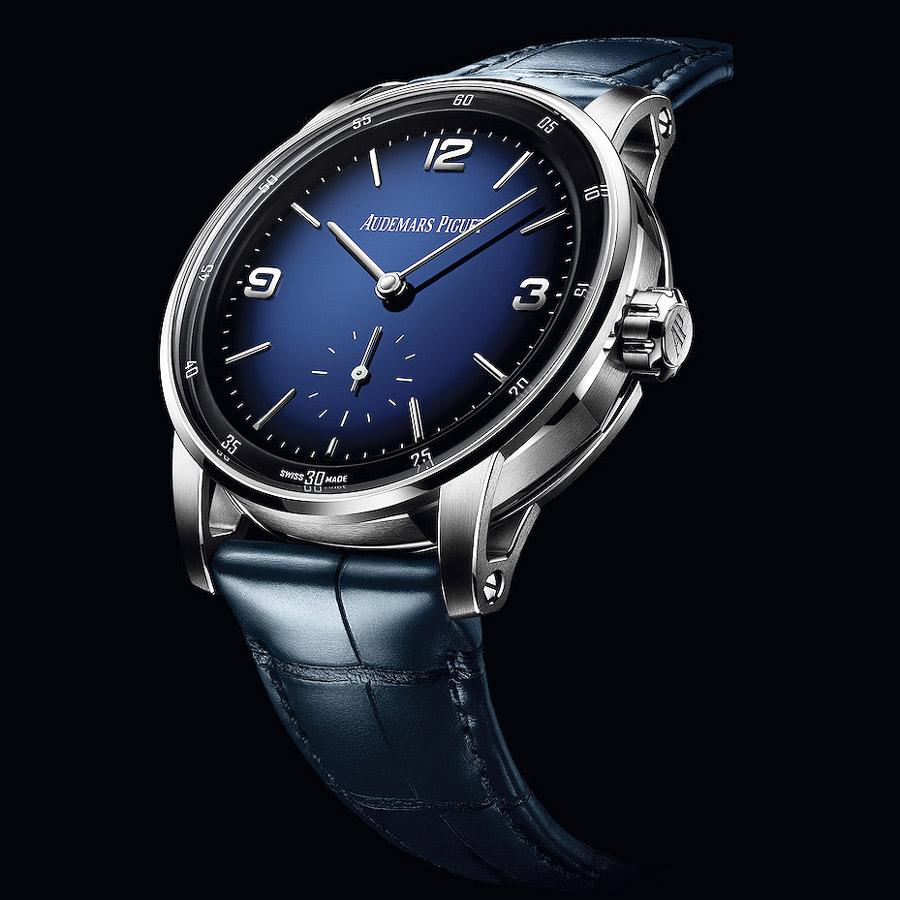 Audemars Piguet Code 11.59 Minute Repeater 41mm 26395BC Blue Smoked Enamel Dial-First Class Timepieces