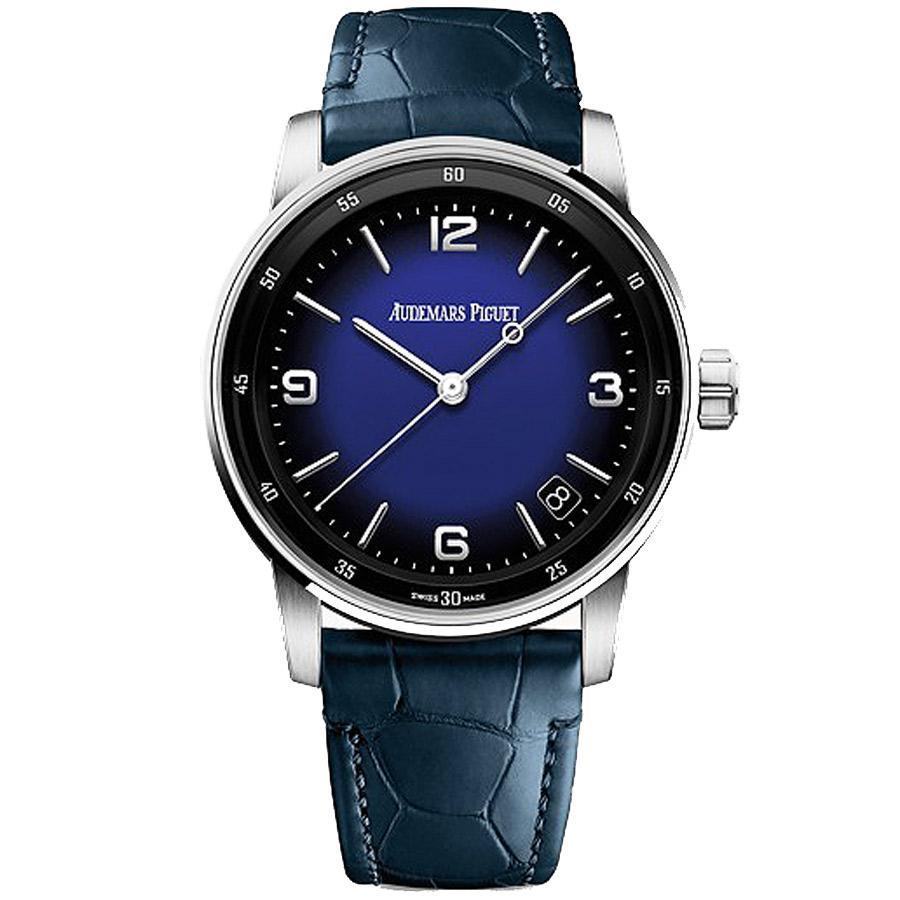 Audemars Piguet Limited Edition Code 11.59 "Bolshoi" 41mm 15210BC Blue Enamel Dial-First Class Timepieces