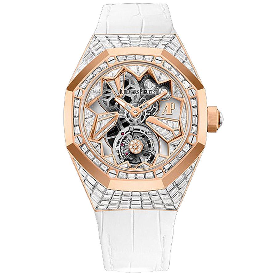 Audemars Piguet Limited Edition Royal Oak Concept Flying Tourbillon 38mm 26228OR Overworked Diamond Dial