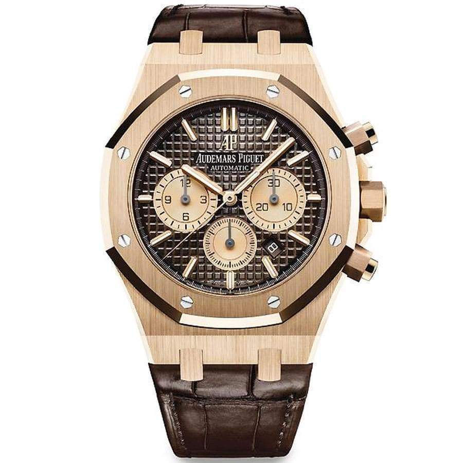 Audemars Piguet Royal Oak Chronograph 41mm 26331OR Brown Dial-First Class Timepieces