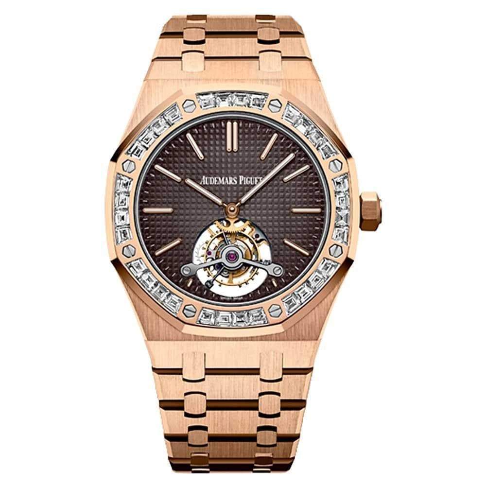 Audemars Piguet Royal Oak Extra-Thin Tourbillon 41mm 26516OR Brown Dial