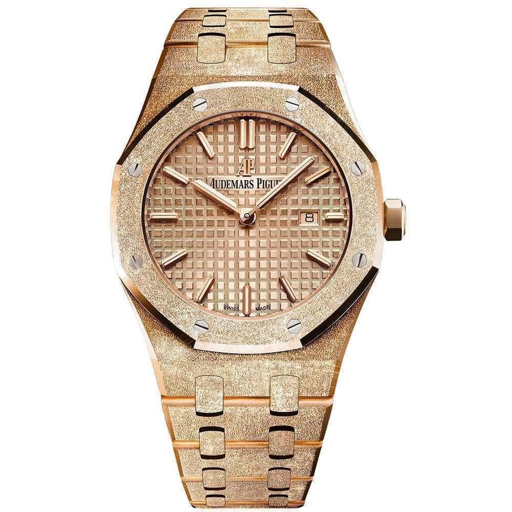 Audemars Piguet Royal Oak Frosted 33mm 67653OR Pink Dial