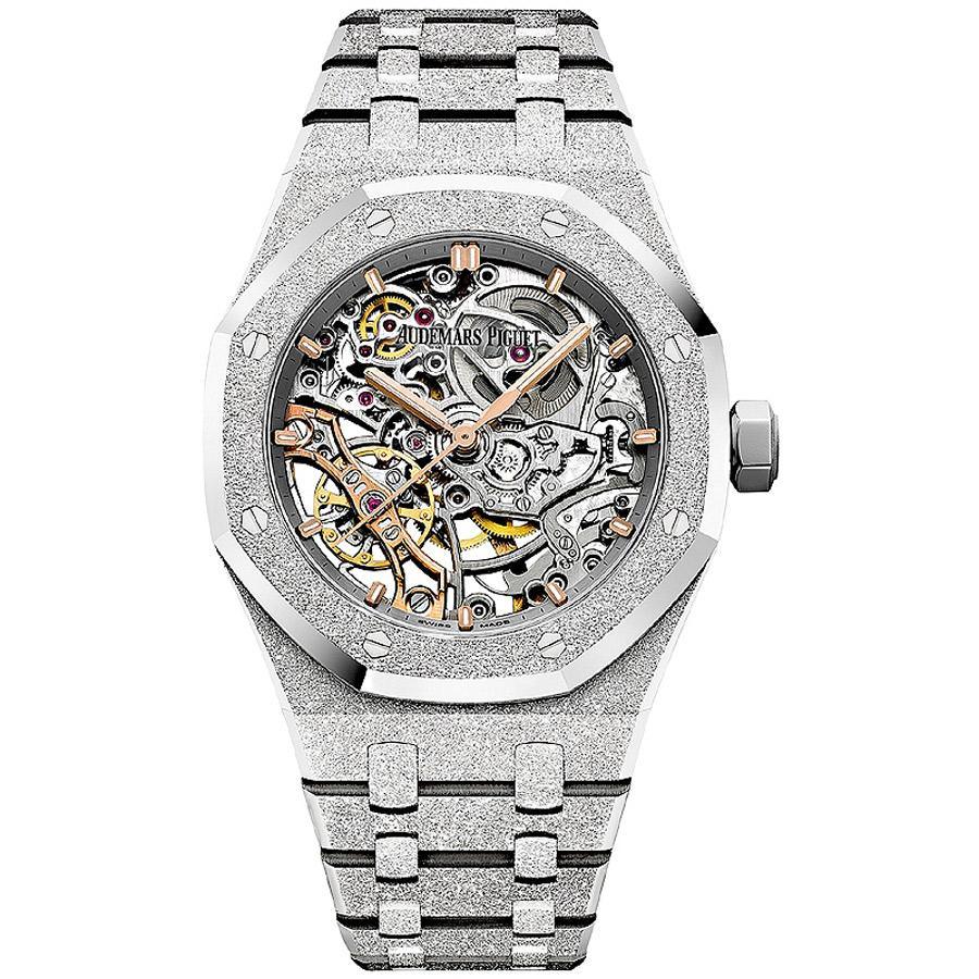 Audemars Piguet Royal Oak Frosted 37mm 15466BC Overworked Dial-First Class Timepieces