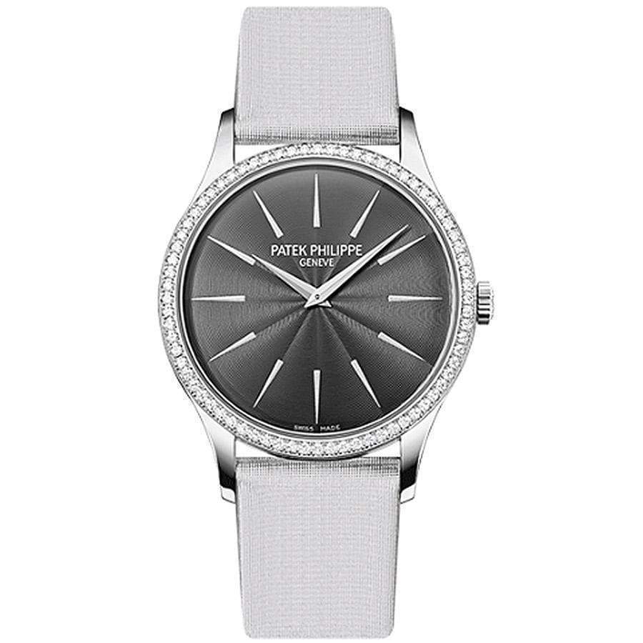 Patek Philippe Calatrava 33mm 4897G Silver Dial - First Class Timepieces
